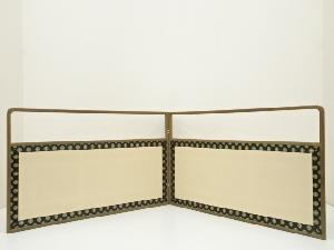 唐松丸紋風炉先屛風（箱付）